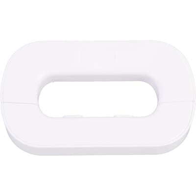 Verrou de Réfrigérateur Blanc ABS Anti Pincement Auto-Adhésif Verrou de Sécurité pour Réfrigérateur Armoire