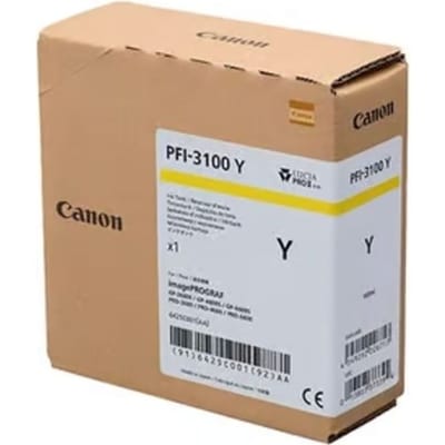 Canon PFI-3100Y inktcartridge 1 stuk(s) Origineel Geel