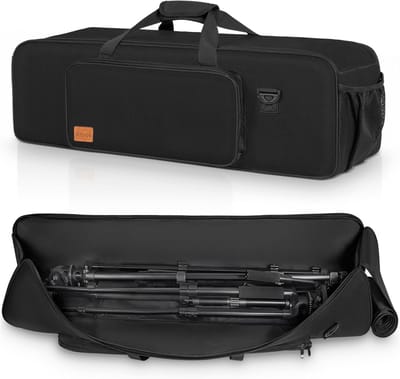 Draagbare Statief Tas - Camera Accessoire - Bescherming Apparatuur - Scheurvast Materiaal - 80cm Lengte - Zwart