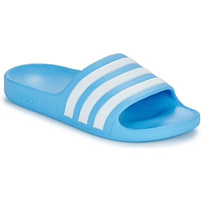 Adidas adilette Slippers en Sandalen Peuter - Blauw - Maat 29 - Mesh/Synthetisch