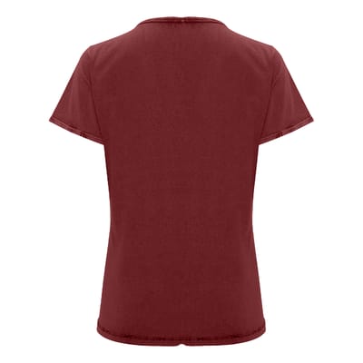 Roly Dames/Dames Husky T-Shirt (Granaatrood)