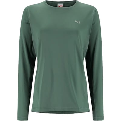 Kari Traa Nora 2.0 T-shirt Met Lange Mouwen Groen S Vrouw