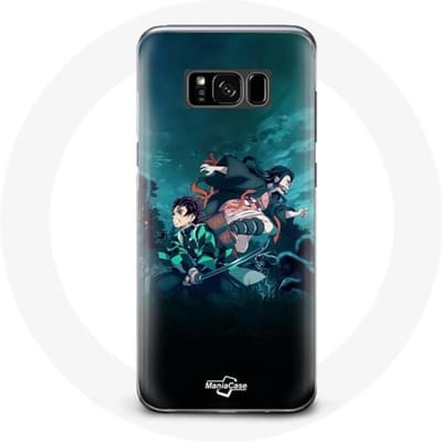 Coque pour Samsung Galaxy S8 Demon Slayer Manga Tanjiro et Nezuko