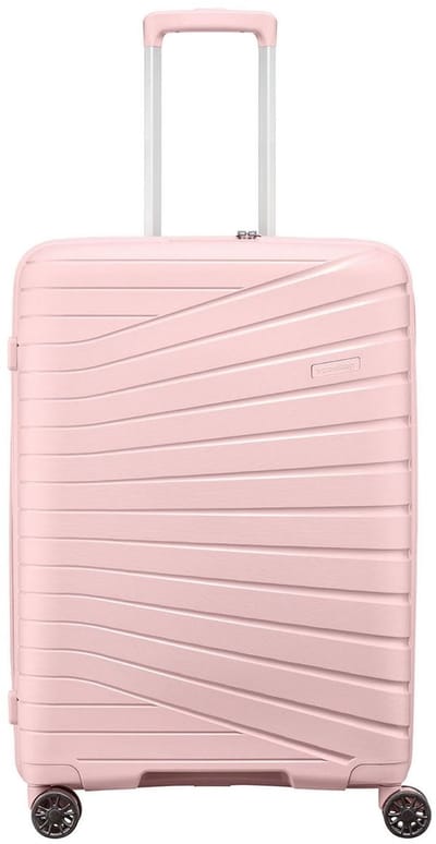 Travelbags The Vibe 4-wiel Trolley 65 cm - Uitbreidbaar 72/83 liter - 65.5x44.5x28.5 cm - roze