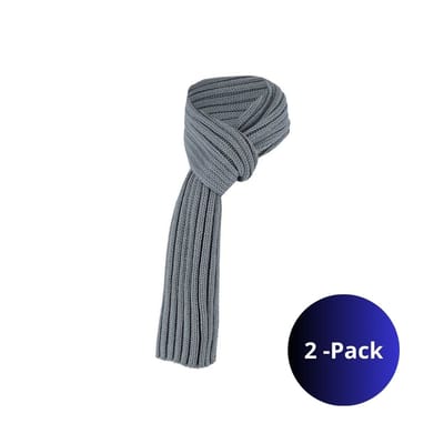 Morethansocks - Grofgebreide sjaal heren - Fashion - 2-Pack - One size