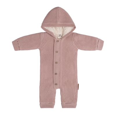 Baby's Only Overall teddy Soul - Oud Roze - 74 - 100% ecologisch katoen - GOTS