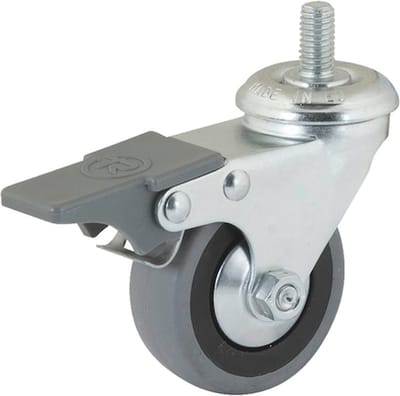 Wurth - Machinezwenkwiel m. draaib. stelschroef en vergr. - Zwenkwiel Met draaibare stelschroef en vastzetrem x 4 st - 35 kg