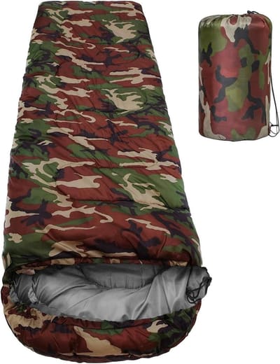 Slaapzak volwassenen - Campingslaapzak lichtgewicht - Outdoor avonturen - Weerbestendig materiaal - 210 x 75 cm - Niet gespecificeerd
