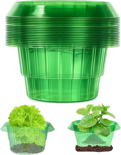 20 Stuks Slakkenbescherming Ringen voor Groenten, Effectieve Slakkenbestrijding voor Sla en Kool, Mini Kas Bescherming voor Planten