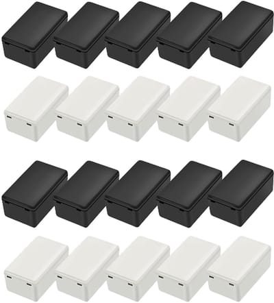 Allecto - Elektrische aansluitdoos - Waterdichte behuizing - Klein formaat - Bescherming voor kabels - Kunststof aansluitdoos - Geschikt voor elekt...