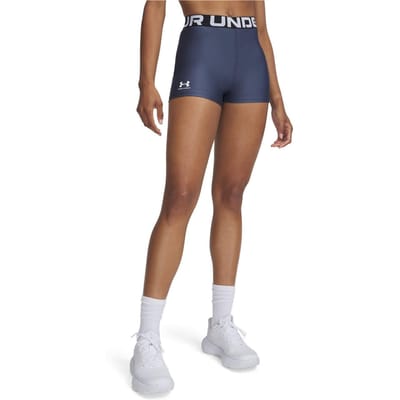 Under Armour Dames/Dames HeatGear Compressieshort (Vorstgrijs)