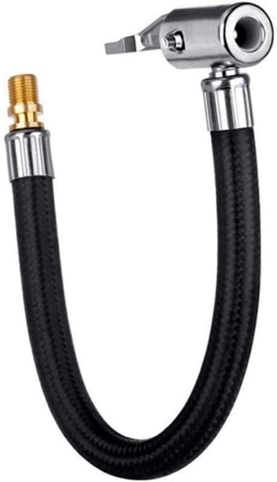 EXCITAT Autopomp - Luchtpompadapters - Bandenpompslang - Verlengbuizen voor bandenpompen - Bandenslangadapters - Voor auto's, motoren en fietsen