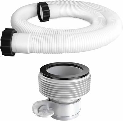 Zwembadfilterpompslang - 38 mm - Zwembadslang - Vervangende slang - Slang voor zwembadfilterpomp - Geschikt voor Intex filterpomp verbindingsslangen - 150cm