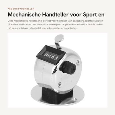 Dailygoods - Mechanische Handteller voor Sport en Fitness