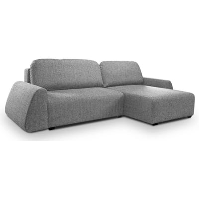 Talula hoekbank links/rechts chenille met slaapfunctie | Selsey Design