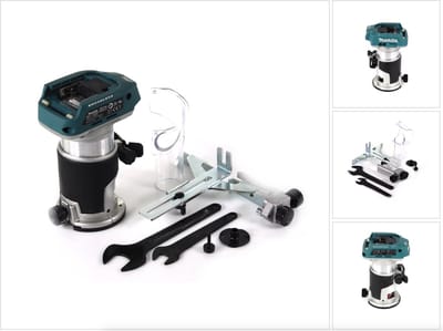 Accu-kantenfrees 18V Li-Ion BL (Alleen machine) met accessoires - MAKITA DRT50ZX4