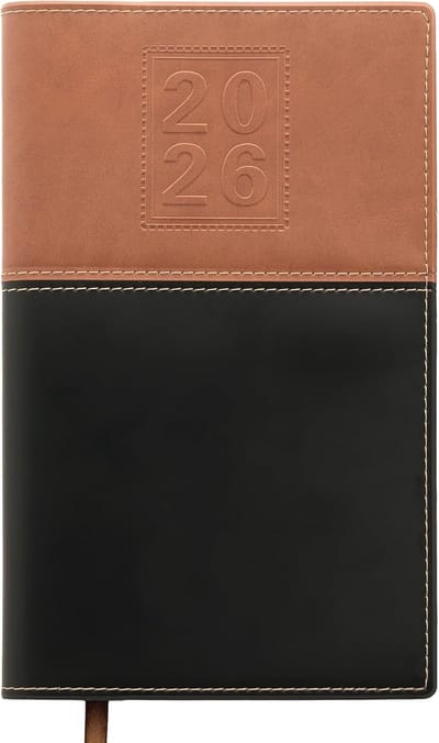 Planner Kalender - Agenda Organizer - Tijd Beheer - 14 Maanden Planning - 127 x 203 cm - Bruin Zwart