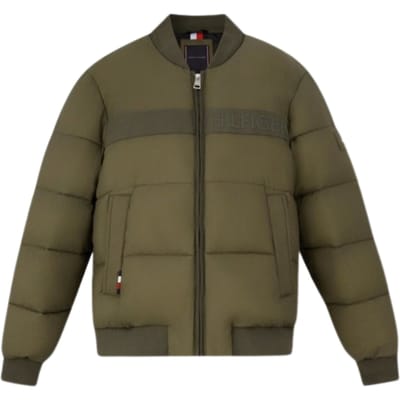 Tommy Hilfiger Groen High Loft Bomberjack