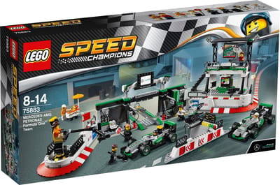 LEGO Speed Champions MERCEDES AMG PETRONAS Formula One Team 75883