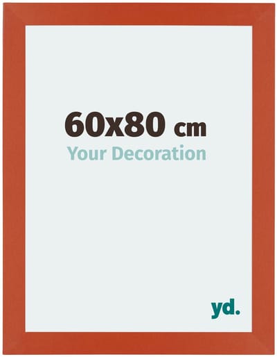 Your Decoration - Puzzellijst 60x80 cm - Oranje - Puzzellijst 1500-2000 stukjes - MDF Fotolijst - Mura