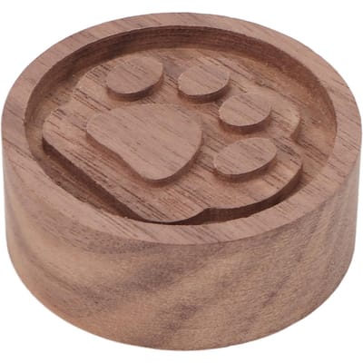 Ronde Houten Aromatherapie Diffuser Draagbare Kleine Houten Essentiële Olie Diffuser voor Thuis Auto Kantoor brown