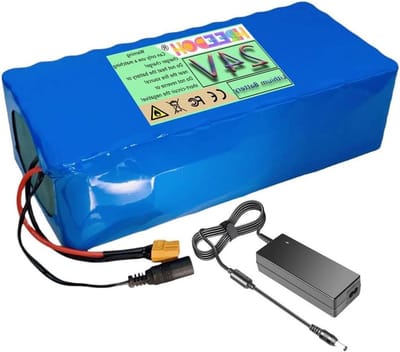 Lithium Batterij - Oplaadbaar Accu - Apparaten Voeden - Ingebouwde BMS Beveiliging - Tot 20Ah - Blauw