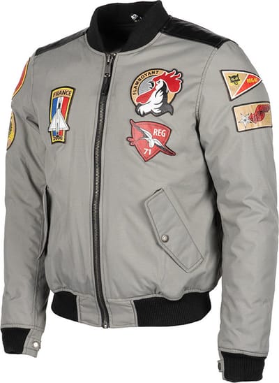 Helstons LYNX Tissu Nylon Jas Zilver - Jas