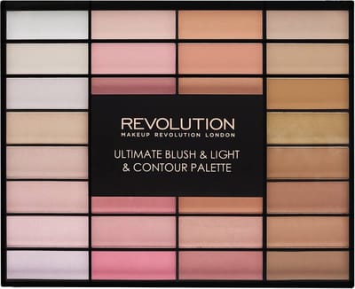 Makeup Revolution - Ultimate Blush, Light & Contour Palette - Blush - Bronzer - Highlighter
