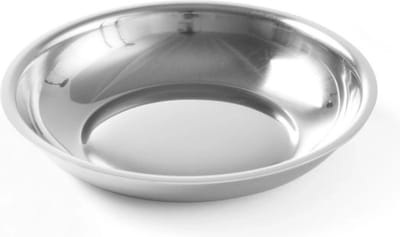 HENDI Set van 6 roestvrijstalen suiker- en slagroomschaaltjes – vaatwasmachinebestendig – ⌀65x(H)20mm