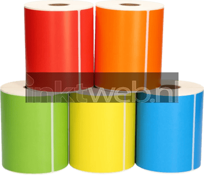 FLWR - Labels / Zebra verzendetiketten kleurpakket / kleur / Geschikt voor Zebra