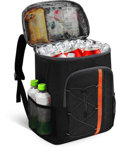 Dailygoods- Koeltas 28 Liter - Opvouwbaar - Koelrugzak - Geschikt voor Reizen - Strand - Picknick - Outdoor