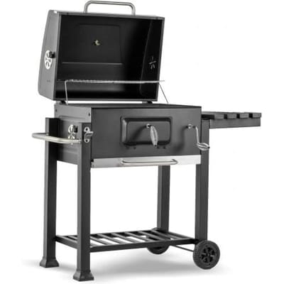 XXL Houtskoolgrill met Thermometer en Accessoires