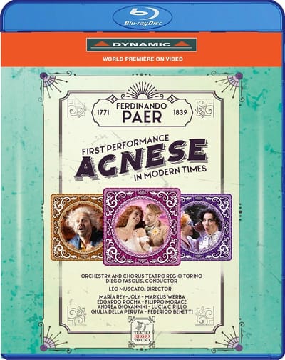 Maria Rey-Joly, Markus Werba, Edgardo Rocha, Teatro Regio Torino - Agnese (Blu-ray)