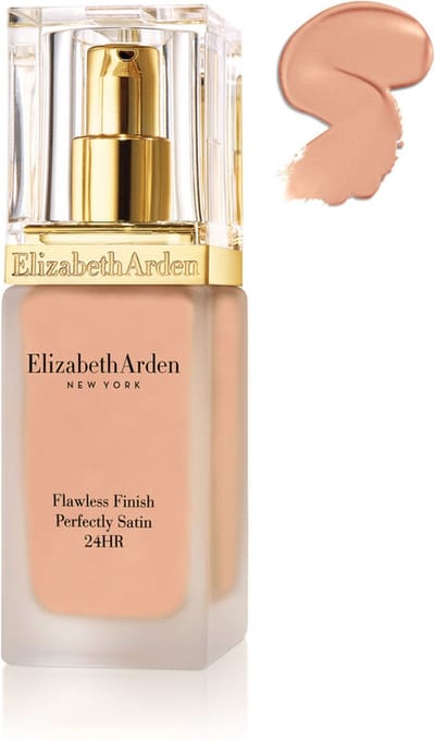 Elizabeth Arden Flawless Finish Perfectly Satin 24hr Broad Spectrum SPF 15 Makeup 30 ml Pompflacon Vloeistof Cream Nude