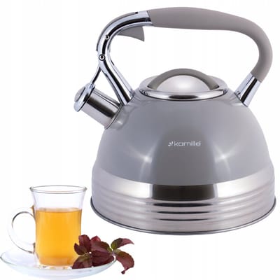 RVS Waterkoker met Fluitje 2,7L - Gas & Inductie