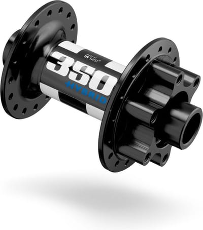 DT Swiss 350 Hybrid Voornaaf 15x110mm Schijf 6-Bolt Boost