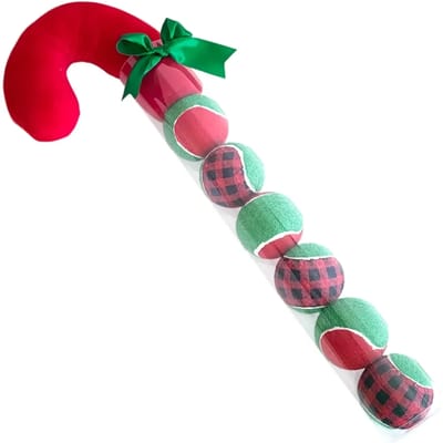 Hondenspeelgoed tennisbal stick Nobby Pet Xmas
