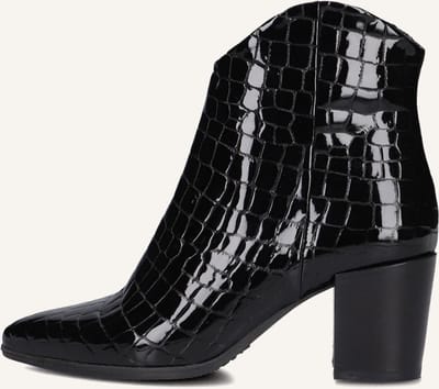 LINA LOCCHI At 152 Enkellaarsjes - Enkelboots met rits - Dames - Zwart - Maat 37