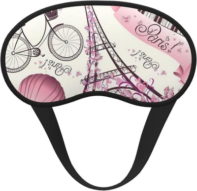 Slaapmasker - Oogmasker - Totale Duisternis - Huidvriendelijk Polyester - 1999 x 14 cm - Bloemenprint