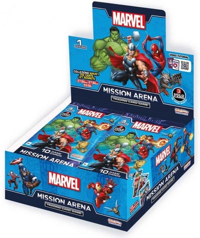 MARVEL MISSION ARENA TCG - BOOSTER DISPLAY