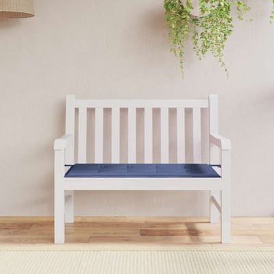 vidaXL - Tuinbankkussen - 120x50x3 - cm - oxford - stof - marineblauw