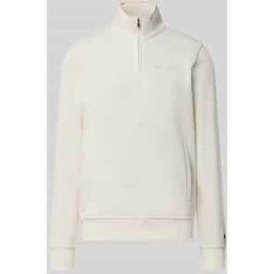 Sweatshirt met label-details