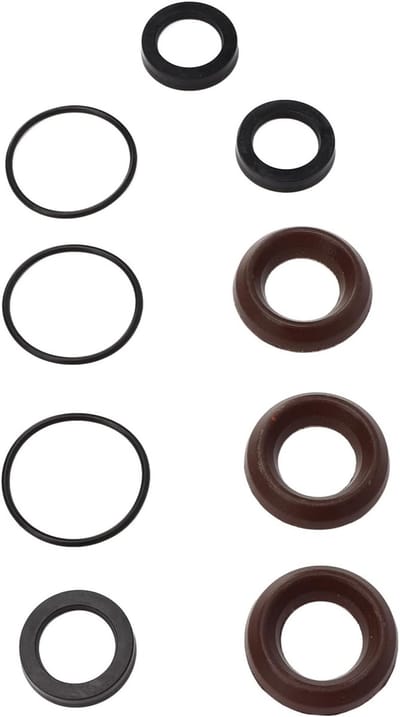 Complete Set van 9 Stukken Rubberafdichtingen voor Hoge Druk Pomp - Geschikt voor Annovi Reverberi 18mm RKA XR RKV XRC XRA, Duurzaam en Betrouwbaar