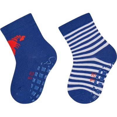 Antislip sokken voor jongensbaby's Sterntaler Cancer (x2)