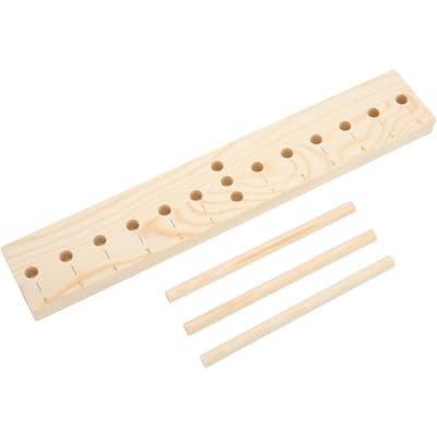 Bow Maker Multi Maat Verstelbaar Schaal Ontwerp Houten Boog Maak Kit met Houten Bord Stokjes voor white