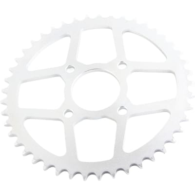 Racing Achtertandwiel 520 Staal Semi-Glans Kleine Voetafdruk Universeel voor ATV Dirt Bike white