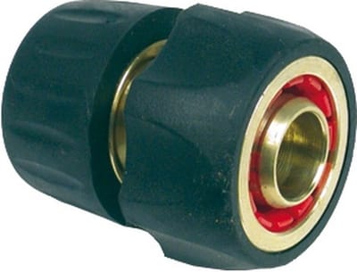Talen Tools - Snelkoppeling - ø 18-23 mm - Met stop en slanghouder - Messing-Rubber