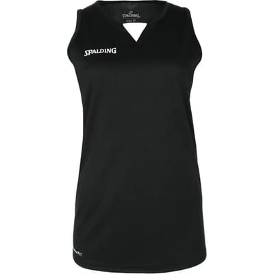Spalding 4Her III Basketbalshirt Dames - Wit / Zwart | Maat: XL
