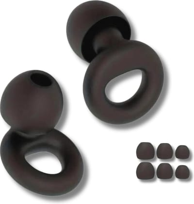 Oordoppen Slapen - Anti Snurk - Earplugs - Overprikkeling - Zwart - SNR 26 dB Demping - Oordopjes voor Geluidsdemping - Oordoppen Snurken - Oordoppen - Herbruikbare Gehoorbescherming - Sleep Plugs - 8 Dop
