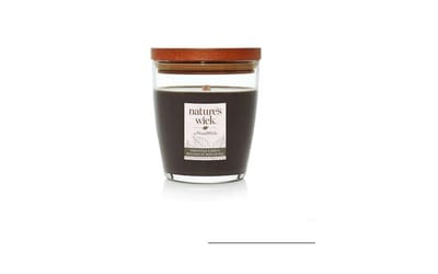 Nature's Wick Firewood & Birch Medium Tumbler